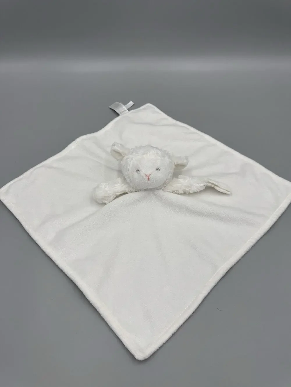 Carters Lamb Lovey White Plush Sheep Baby Security Blanket